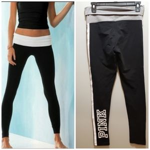Pink Victoria's Secret Yoga Skinny Leggings NWOT S